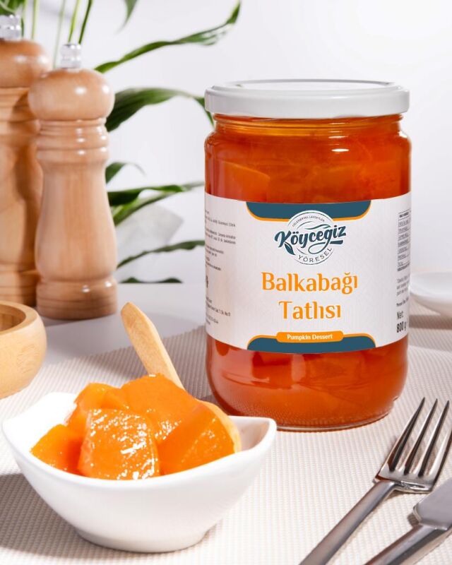 Kb Köyceğiz Yöresel Bal Kabağı Reçeli 800 G Cam Kavanoz