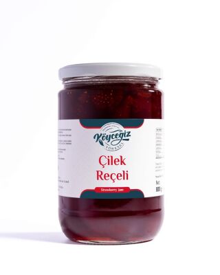 Kb Köyceğiz Yöresel Çilek Reçeli 800 G Cam Kavanoz - 7