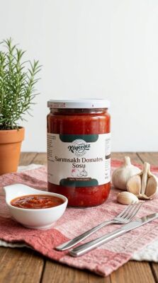 Kb Köyceğiz Yöresel Sarımsaklı Domates Sosu 600 G - Kb Köyceğiz Yöresel