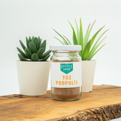 Kb Köyceğiz Balı Toz Propolis 50 G Cam Kavanoz - Kb Köyceğiz Balı